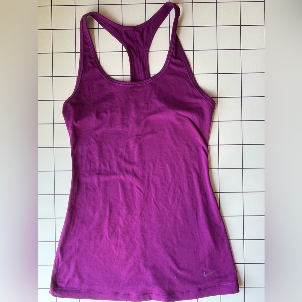 Nike stretch racerback tank - xs